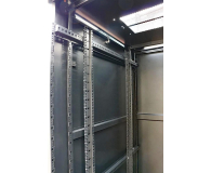 Extralink Szafa rack 42U 600x1000mm stojąca czarna EX.8611 - 1045942 - zdjęcie 4
